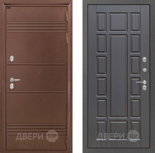 Входная металлическая Дверь Лабиринт (LABIRINT) Термо Лайт 12 Венге в Жуковский