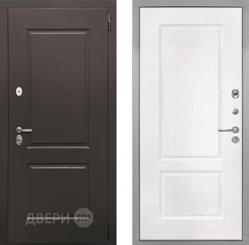 Дверь Интекрон (INTECRON) Кампо КВ-2 Белый матовый в Жуковский