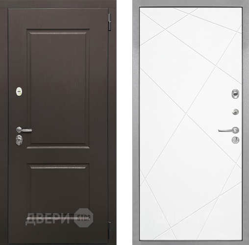 Входная металлическая Дверь Интекрон (INTECRON) Кампо Лучи-М Софт милк в Жуковский