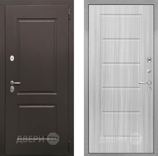 Входная металлическая Дверь Интекрон (INTECRON) Кампо ФЛ-39 Сандал белый в Жуковский