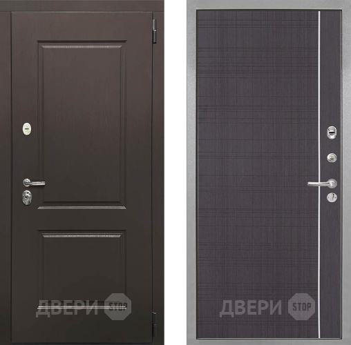 Входная металлическая Дверь Интекрон (INTECRON) Кампо В-07 с молдингом Венге в Жуковский