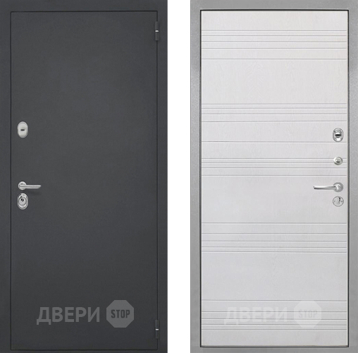 Входная металлическая Дверь Интекрон (INTECRON) Гектор ФЛ-316 Белый ясень в Жуковский
