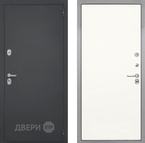 Входная металлическая Дверь Интекрон (INTECRON) Гектор Гладкая Слоновая кость в Жуковский