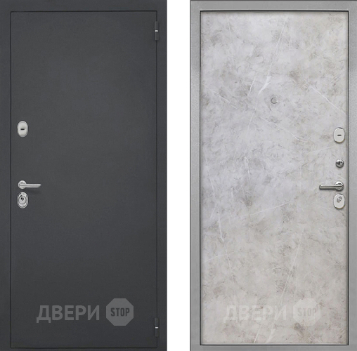 Входная металлическая Дверь Интекрон (INTECRON) Гектор Гладкая Мрамор светлый в Жуковский