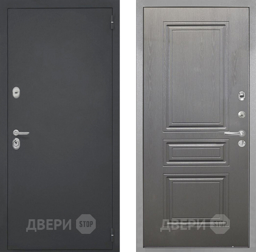 Дверь Интекрон (INTECRON) Гектор ФЛ-243 Графит вуд дуб в Жуковский