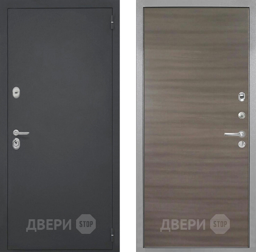 Входная металлическая Дверь Интекрон (INTECRON) Гектор Гладкая Дуб тоскано поперечный в Жуковский