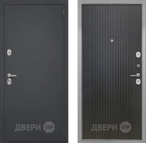 Входная металлическая Дверь Интекрон (INTECRON) Гектор ФЛ-295 Лофт черный в Жуковский