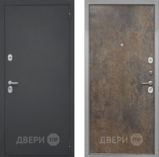 Входная металлическая Дверь Интекрон (INTECRON) Гектор Гладкая Гранж в Жуковский