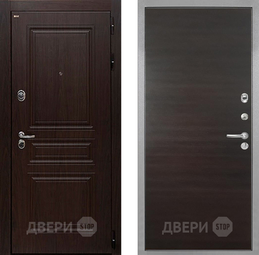 Дверь Интекрон (INTECRON) Брайтон Тиковое Дерево Гладкая Эковенге поперечный в Жуковский