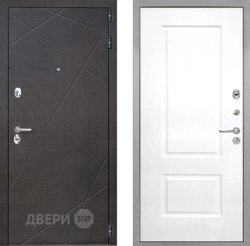 Входная металлическая Дверь Интекрон (INTECRON) Сенатор Лучи Альба Роял Вуд белый в Жуковский