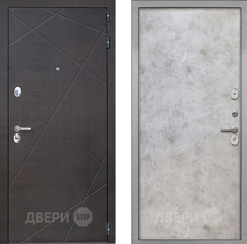 Входная металлическая Дверь Интекрон (INTECRON) Сенатор Лучи Гладкая Мрамор светлый в Жуковский