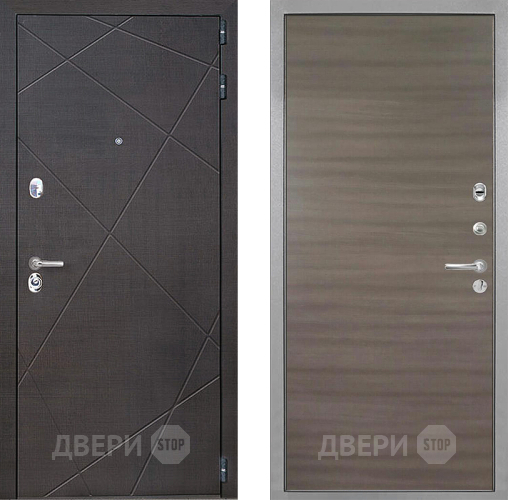 Входная металлическая Дверь Интекрон (INTECRON) Сенатор Лучи Гладкая Дуб тоскано поперечный в Жуковский