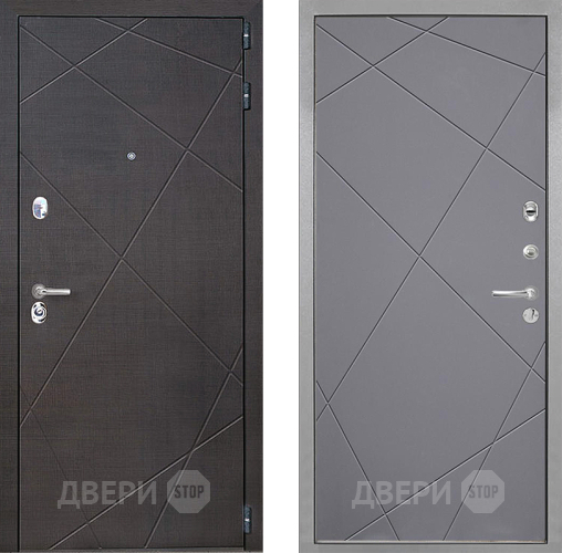 Входная металлическая Дверь Интекрон (INTECRON) Сенатор Лучи Лучи-М Графит софт в Жуковский