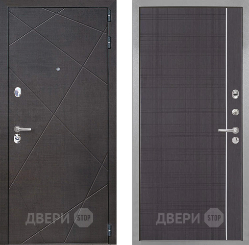 Входная металлическая Дверь Интекрон (INTECRON) Сенатор Лучи В-07 с молдингом Венге в Жуковский