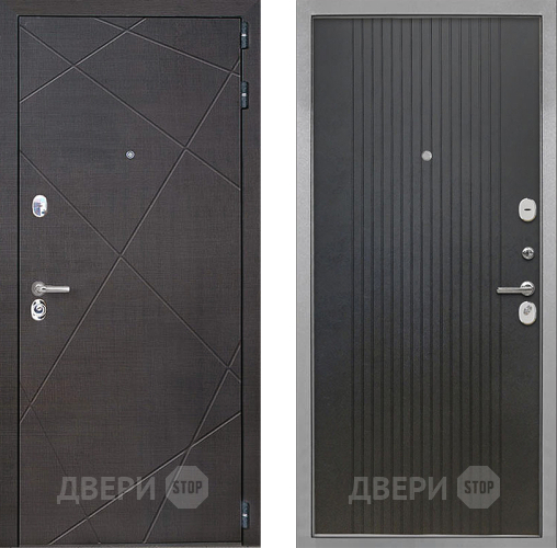 Входная металлическая Дверь Интекрон (INTECRON) Сенатор Лучи ФЛ-295 Лофт черный в Жуковский