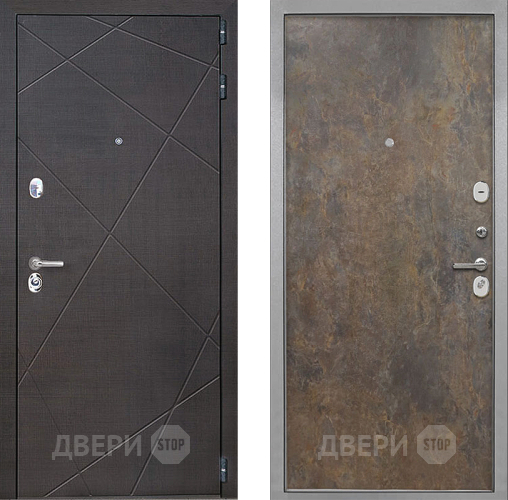 Входная металлическая Дверь Интекрон (INTECRON) Сенатор Лучи Гладкая Гранж в Жуковский