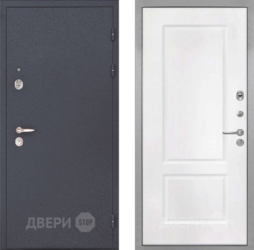 Входная металлическая Дверь Интекрон (INTECRON) Колизей КВ-2 Белый матовый в Жуковский