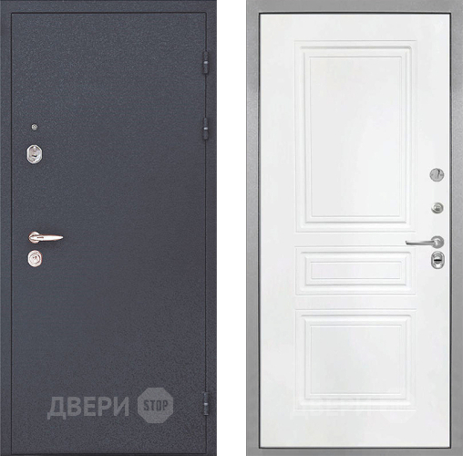 Входная металлическая Дверь Интекрон (INTECRON) Колизей ФЛ-243 Белый матовый в Жуковский
