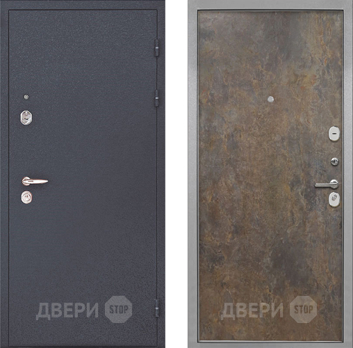Входная металлическая Дверь Интекрон (INTECRON) Колизей Гладкая Гранж в Жуковский