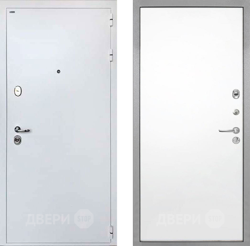 Входная металлическая Дверь Интекрон (INTECRON) Колизей White Гладкая Силк Сноу в Жуковский