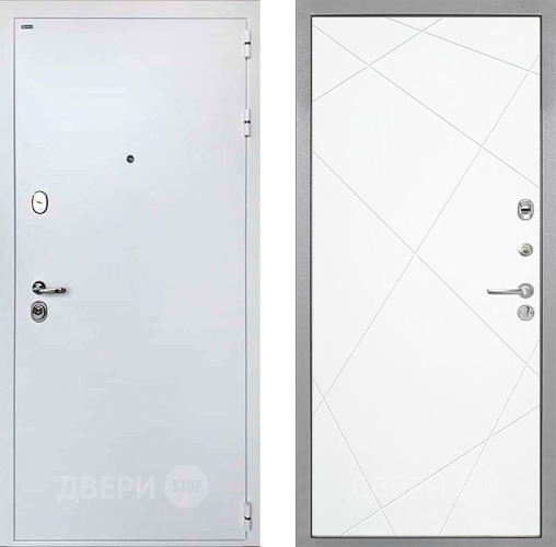 Входная металлическая Дверь Интекрон (INTECRON) Колизей White Лучи-М Софт милк в Жуковский