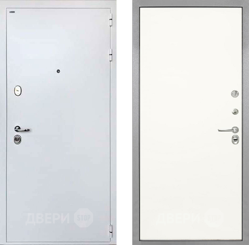 Входная металлическая Дверь Интекрон (INTECRON) Колизей White Гладкая Слоновая кость в Жуковский