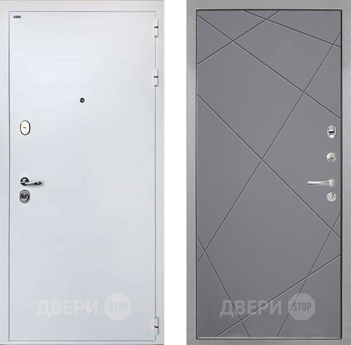 Входная металлическая Дверь Интекрон (INTECRON) Колизей White Лучи-М Графит софт в Жуковский