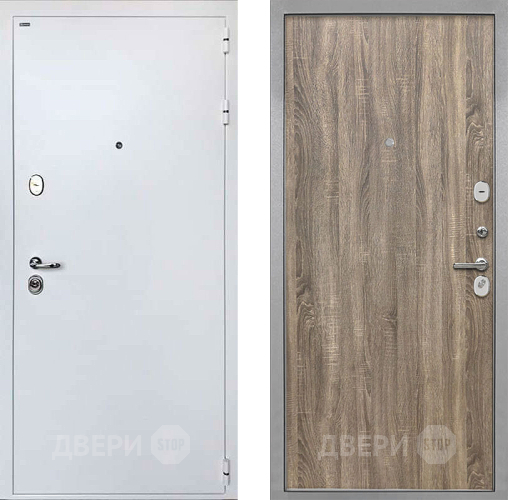 Дверь Интекрон (INTECRON) Колизей White Гладкая Дуб турин в Жуковский