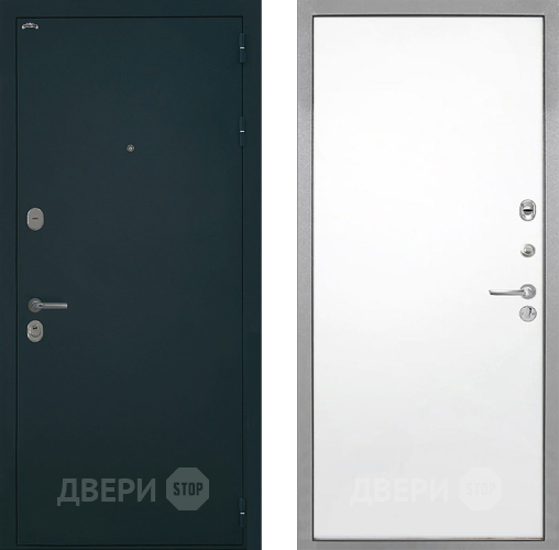 Входная металлическая Дверь Интекрон (INTECRON) Греция Гладкая Силк Сноу в Жуковский