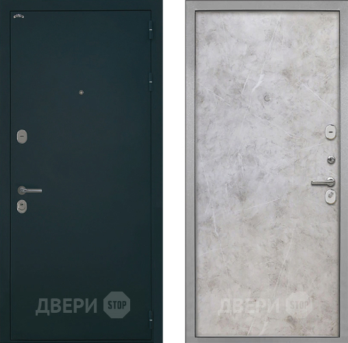 Входная металлическая Дверь Интекрон (INTECRON) Греция Гладкая Мрамор светлый в Жуковский