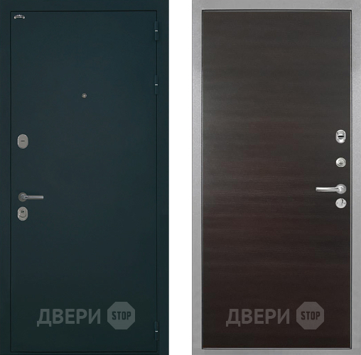 Входная металлическая Дверь Интекрон (INTECRON) Греция Гладкая Эковенге поперечный в Жуковский