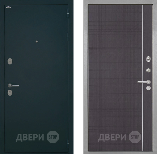 Входная металлическая Дверь Интекрон (INTECRON) Греция В-07 с молдингом Венге в Жуковский
