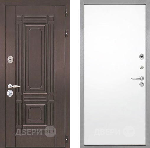 Входная металлическая Дверь Интекрон (INTECRON) Италия Гладкая Силк Сноу в Жуковский