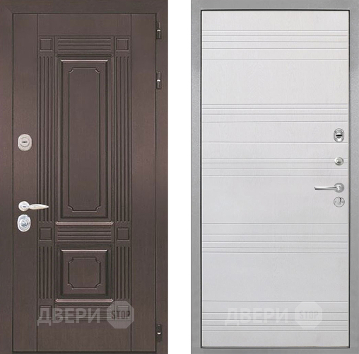 Входная металлическая Дверь Интекрон (INTECRON) Италия ФЛ-316 Белый ясень в Жуковский