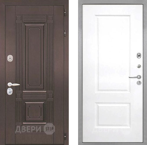 Входная металлическая Дверь Интекрон (INTECRON) Италия Альба Роял Вуд белый в Жуковский