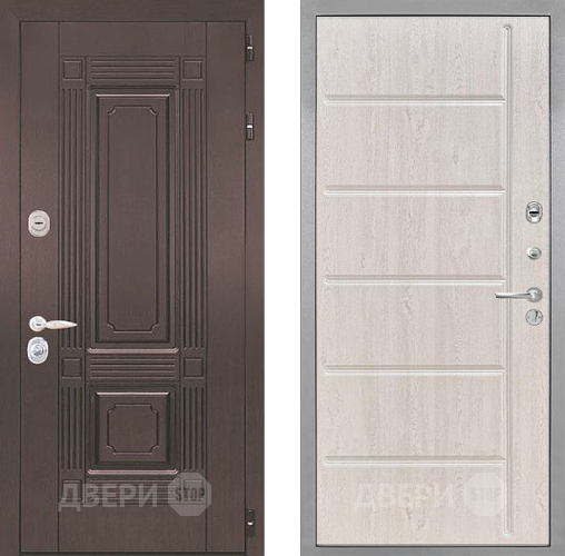 Входная металлическая Дверь Интекрон (INTECRON) Италия ФЛ-102 Сосна белая в Жуковский