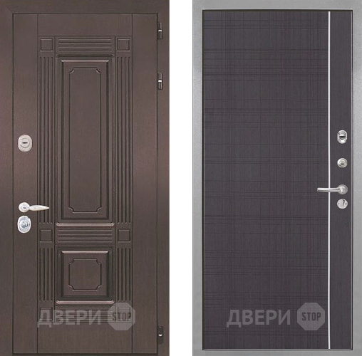 Входная металлическая Дверь Интекрон (INTECRON) Италия В-07 с молдингом Венге в Жуковский