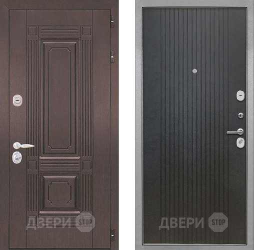 Входная металлическая Дверь Интекрон (INTECRON) Италия ФЛ-295 Лофт черный в Жуковский
