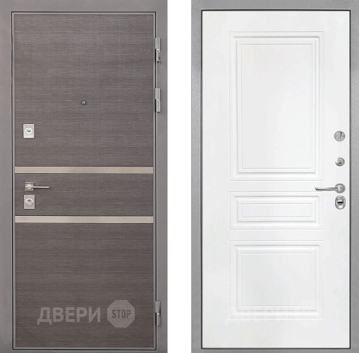 Дверь Интекрон (INTECRON) Неаполь ФЛ-243 Белый матовый в Жуковский