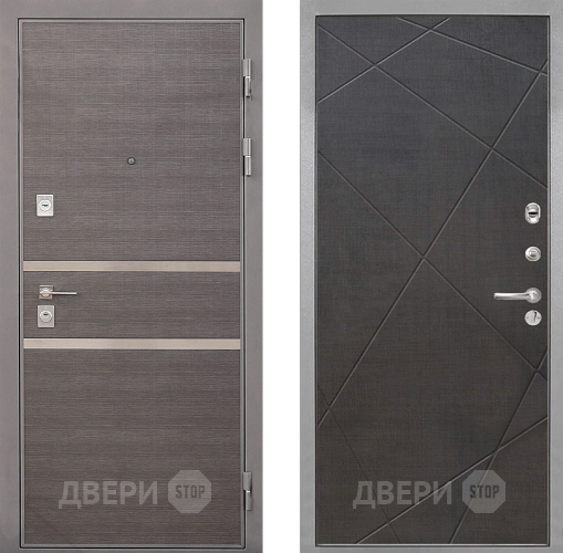 Дверь Интекрон (INTECRON) Неаполь Лучи-М Венге распил кофе в Жуковский