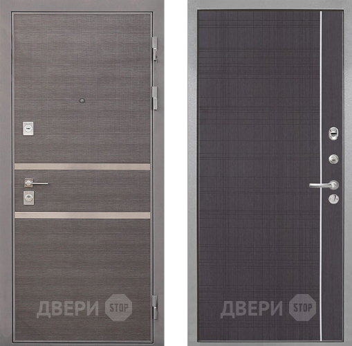 Входная металлическая Дверь Интекрон (INTECRON) Неаполь В-07 с молдингом Венге в Жуковский