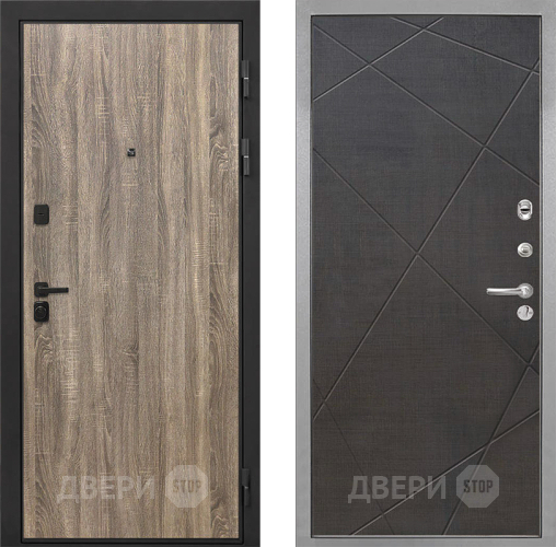 Дверь Интекрон (INTECRON) Профит Black Дуб Турин Лучи-М Венге распил кофе в Жуковский