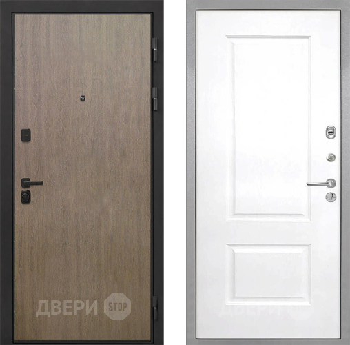Входная металлическая Дверь Интекрон (INTECRON) Профит Black Венге Коричневый Альба Роял Вуд белый в Жуковский