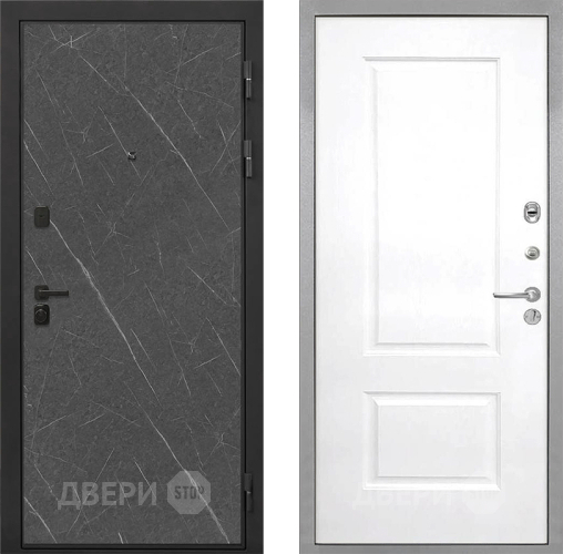 Входная металлическая Дверь Интекрон (INTECRON) Профит Black Гранит Лава Оникс Альба Роял Вуд белый в Жуковский