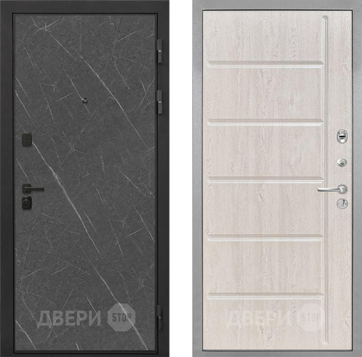 Дверь Интекрон (INTECRON) Профит Black Гранит Лава Оникс ФЛ-102 Сосна белая в Жуковский