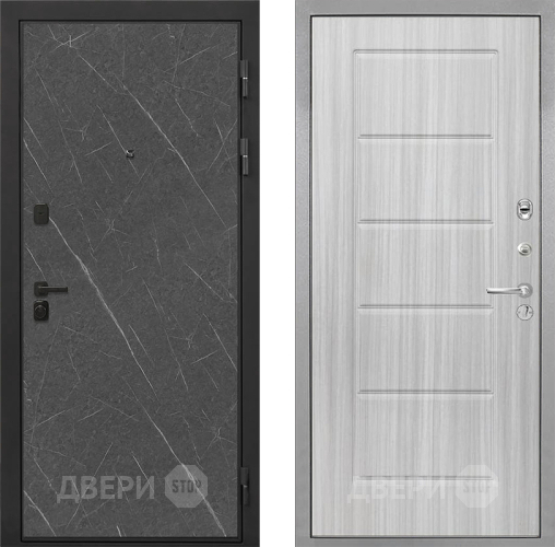 Дверь Интекрон (INTECRON) Профит Black Гранит Лава Оникс ФЛ-39 Сандал белый в Жуковский