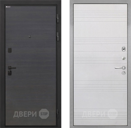 Входная металлическая Дверь Интекрон (INTECRON) Профит Black Эковенге ФЛ-316 Белый ясень в Жуковский