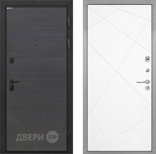 Входная металлическая Дверь Интекрон (INTECRON) Профит Black Эковенге Лучи-М Софт милк в Жуковский