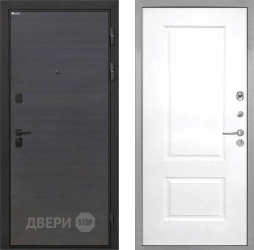 Входная металлическая Дверь Интекрон (INTECRON) Профит Black Эковенге Альба Роял Вуд белый в Жуковский