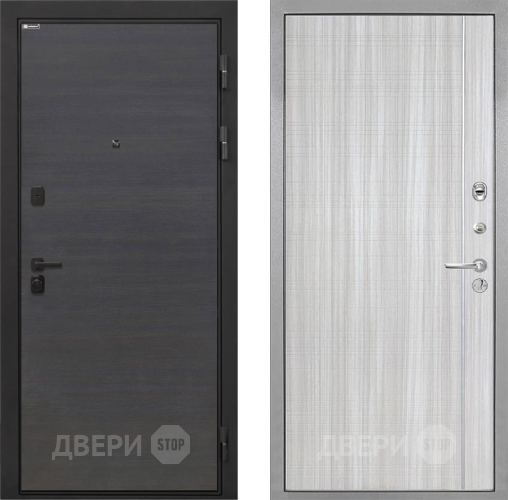 Входная металлическая Дверь Интекрон (INTECRON) Профит Black Эковенге В-07 с молдингом Сандал белый в Жуковский